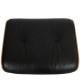 Charles Eames Lounge chair med ottoman i sort læder