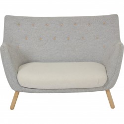 Finn Juhl Poet sofa i gråt Hallingdal stof