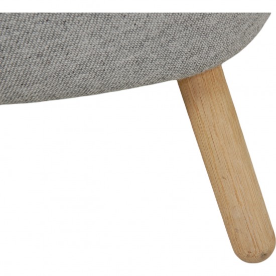 Finn Juhl Poet sofa i gråt Hallingdal stof