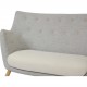 Finn Juhl Poet sofa i gråt Hallingdal stof