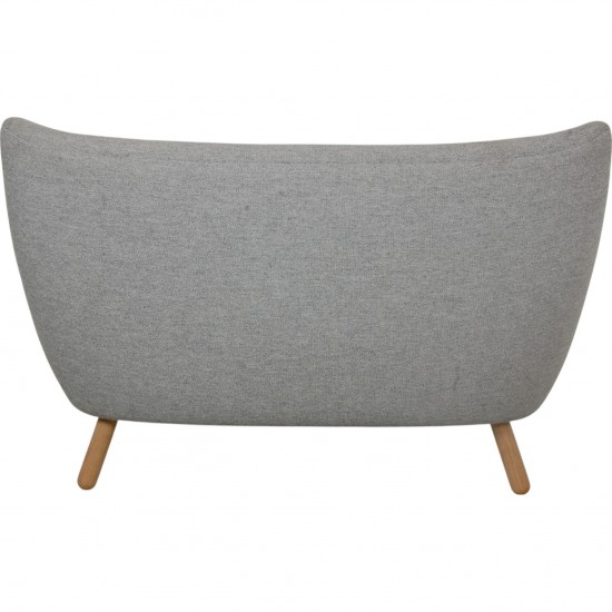 Finn Juhl Poet sofa i gråt Hallingdal stof