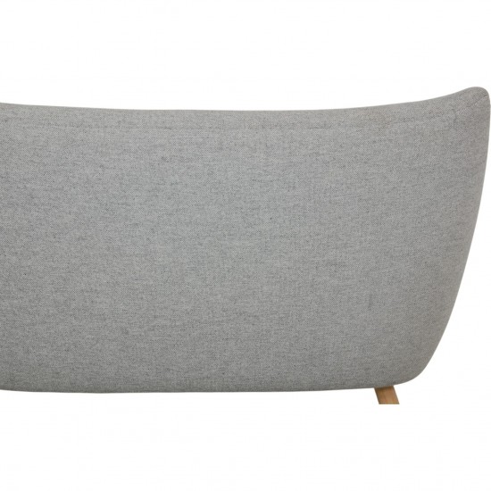 Finn Juhl Poet sofa i gråt Hallingdal stof