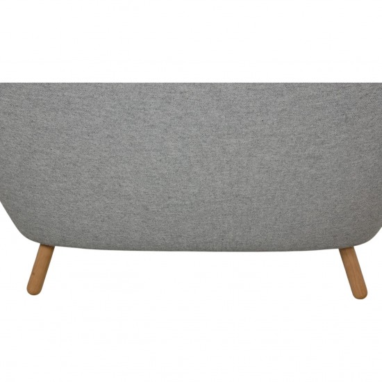 Finn Juhl Poet sofa i gråt Hallingdal stof