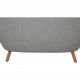 Finn Juhl Poet sofa i gråt Hallingdal stof
