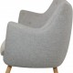 Finn Juhl Poet sofa i gråt Hallingdal stof