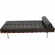 Ludwig Mies van der Rohe Barcelona daybed i brun læder