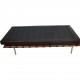 Ludwig Mies van der Rohe Barcelona daybed i brun læder