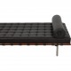 Ludwig Mies van der Rohe Barcelona daybed i brun læder