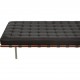 Ludwig Mies van der Rohe Barcelona daybed i brun læder