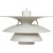 Poul Henningsen 5-4 Charlottenborg lampe 46 cm