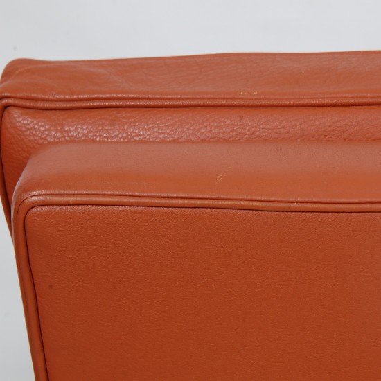 Poul Kjærholm PK-31/1 lænestol i terracotta læder