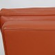 Poul Kjærholm PK-31/1 lænestol i terracotta læder