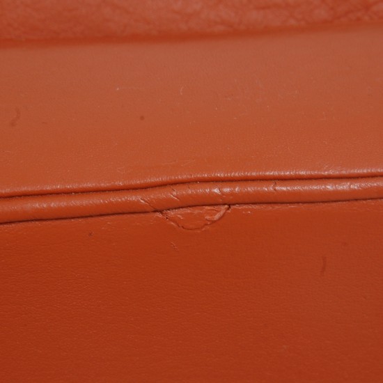 Poul Kjærholm PK-31/1 lænestol i terracotta læder