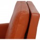 Poul Kjærholm PK-31/1 lænestol i terracotta læder
