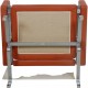 Poul Kjærholm PK-31/1 lænestol i terracotta læder