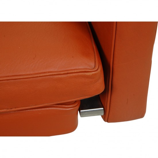Poul Kjærholm PK-31/1 lænestol i terracotta læder