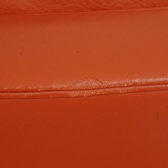 Poul Kjærholm PK-31/1 loungestol i terracotta læder