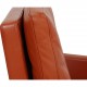 Poul Kjærholm PK-31/1 loungestol i terracotta læder