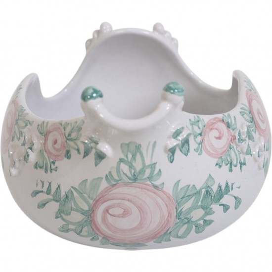 Bjørn Wiinblad punchbowle med tilhørende punchske af lertøj. 