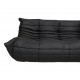 Michel Ducaroy Togo nypolstret 3 personers sofa i sort classic læder