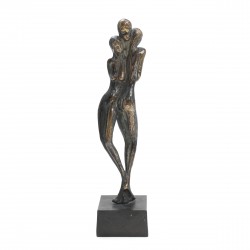  Stiig Kalsing. Patineret bronze. H. 44 cm.