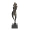  Stiig Kalsing. Patineret bronze. H. 44 cm.