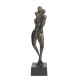  Stiig Kalsing. Patineret bronze. H. 44 cm.