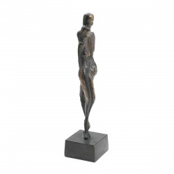  Stiig Kalsing. Patineret bronze. H. 44 cm.