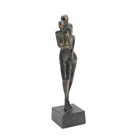  Stiig Kalsing. Patineret bronze. H. 44 cm.