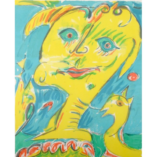 Carl-Henning Pedersen (1913-2007). 'H. C. Andersen-suiten'. litografi.