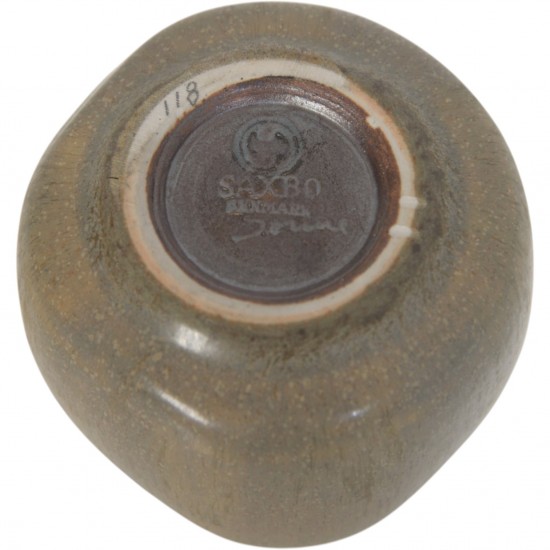 Saxbo lille vase markeret i bund nr. 118.