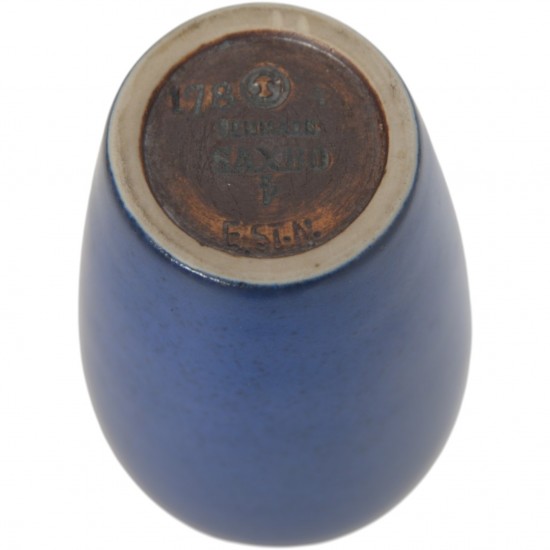 Eva Stæhr-Nielsen for Saxbo. Lille vase  i stentøj.