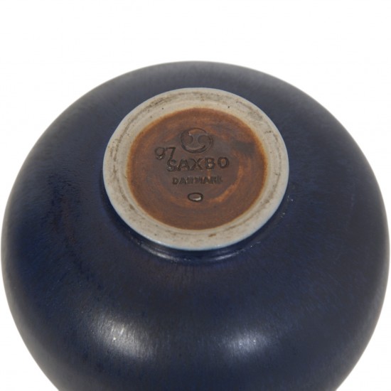 Eva Stæhr-Nielsen for Saxbo. Lille vase  i stentøj. 