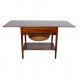 Hans Wegner Sewing table of nutwood