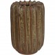 Arne Bang. Riflet vase af stentøj nr. 37 .