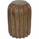 Arne Bang. Riflet vase af stentøj nr. 37 .