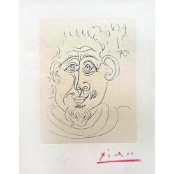 Pablo Picasso (1881 - 1973) Signeret litografi HC 16/25.