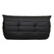 Michel Ducaroy Togo nypolstret 2 personers sofa i sort classic læder