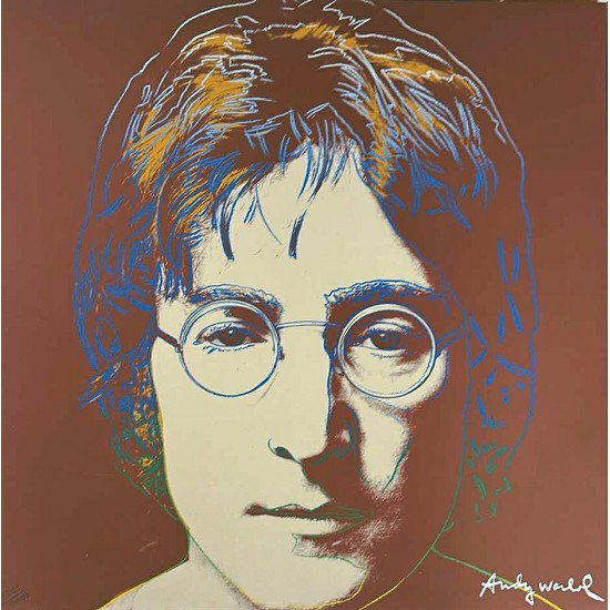 Andy Warhol "John Lennon" litografi Andy Warhol "John Lennon" litografi