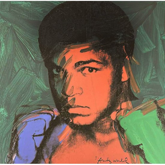 Andy Warhol “Muhammed Ali" litografi Andy Warhol “Muhammed Ali" litografi