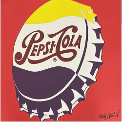 Andy Warhol  "Pepsi Cola"  litografi Andy Warhol  "Pepsi Cola"  litografi