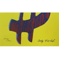 Andy Warhol "Dollar" litografi, 40x50 cm Andy Warhol "Dollar" litografi, 40x50 cm