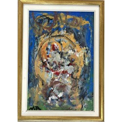 Mogens Balle (1921-1988). Abstrakt komposition.