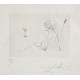 Salvador Dali (1904-1989) Petit nüs Ronsard