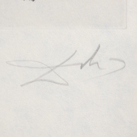 Salvador Dali (1904-1989) Petit nüs Ronsard
