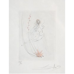 Salvador Dali (1904-1989) Petit nüs Ronsard