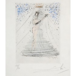 Salvador Dali (1904-1989) Petit nüs Ronsard