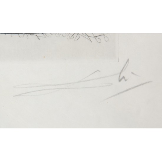 Salvador Dali (1904-1989) Petit nüs Ronsard