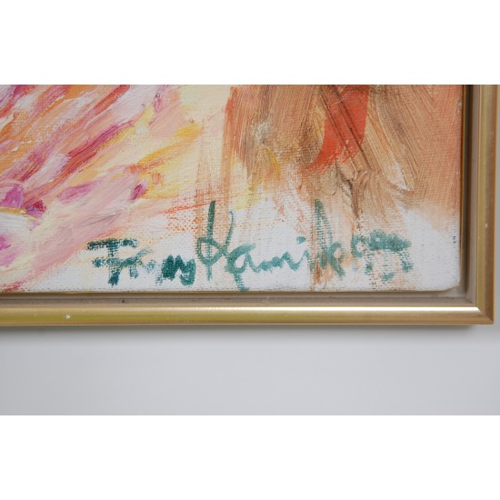Frans Kannik (1949-2011). Erotisk komposition. 