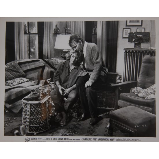 Richard Burton og Elizabeth Taylor originale pressefotos  2stk